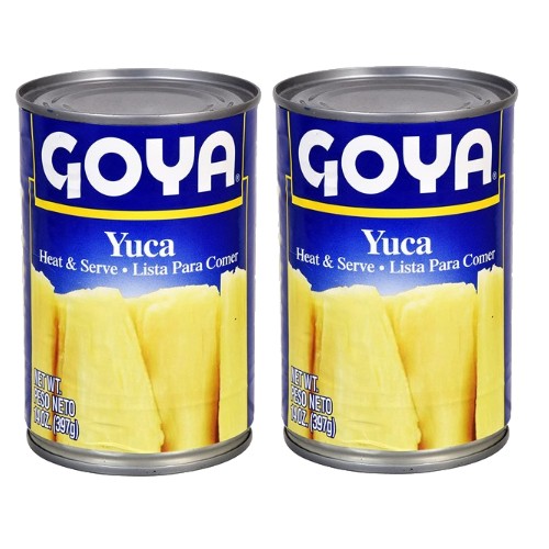 Cassava Heat & Serve , Yuca Lista para comer Goya 14 oz, Pack of 2